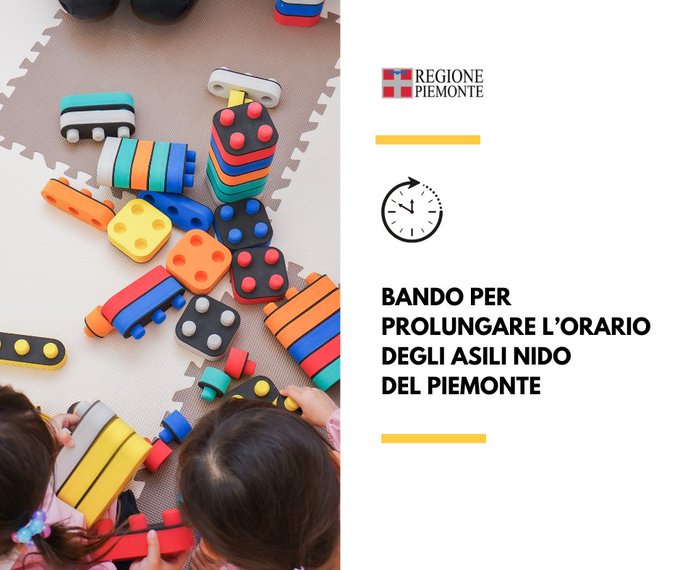 Bando prolungamento orario Asilo Nido Comunale A.S. 2025/26