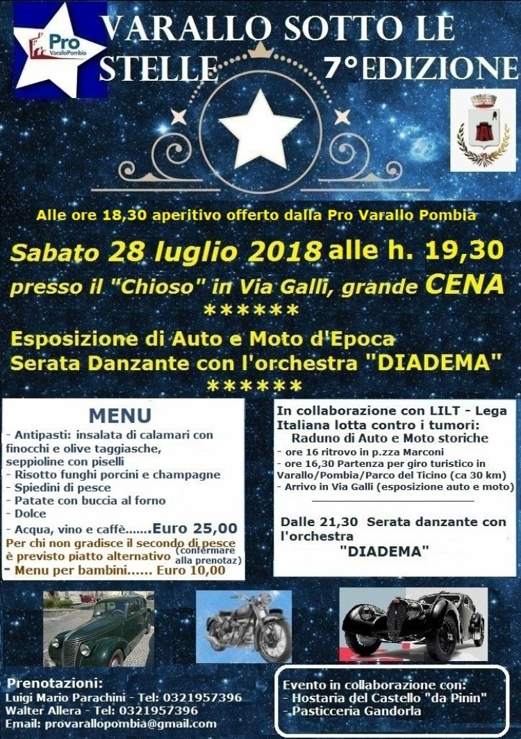 Menu Di Natale Da Pinin.Eventi Passati Comune Di Varallo Pombia